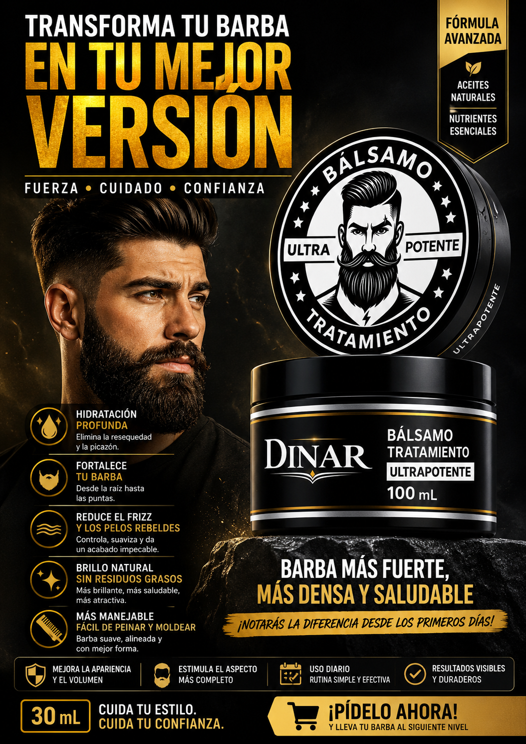 Estimulante de Barba Apolo