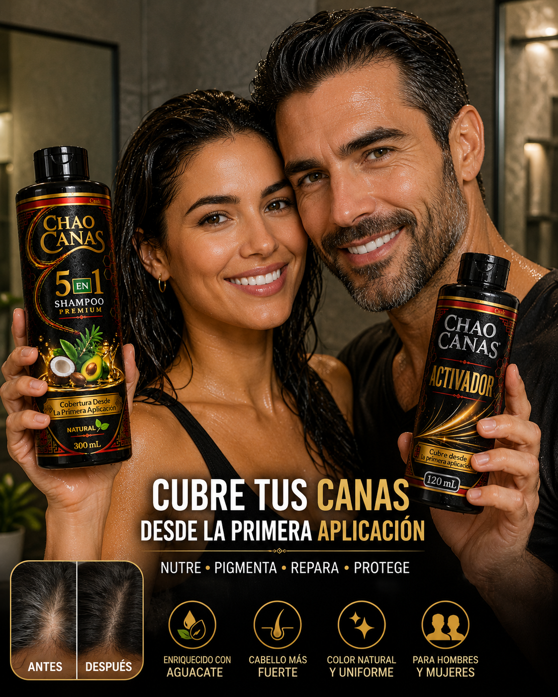 CHAO CANAS 5 EN 1 AGUACATE