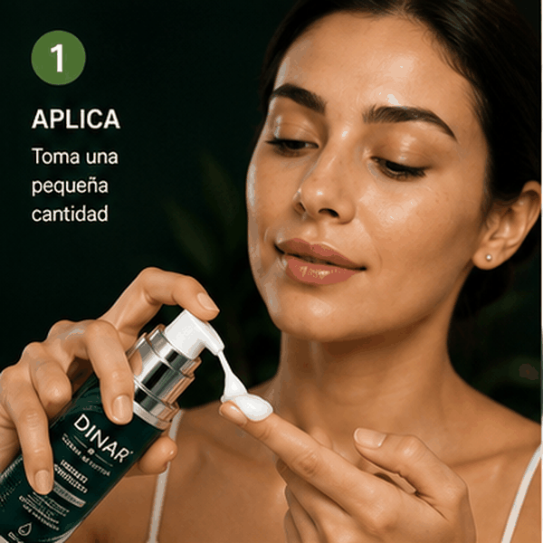 Crema Nutritiva Facial Dinar – Colágeno + Ácido Hialurónico | 60 mL